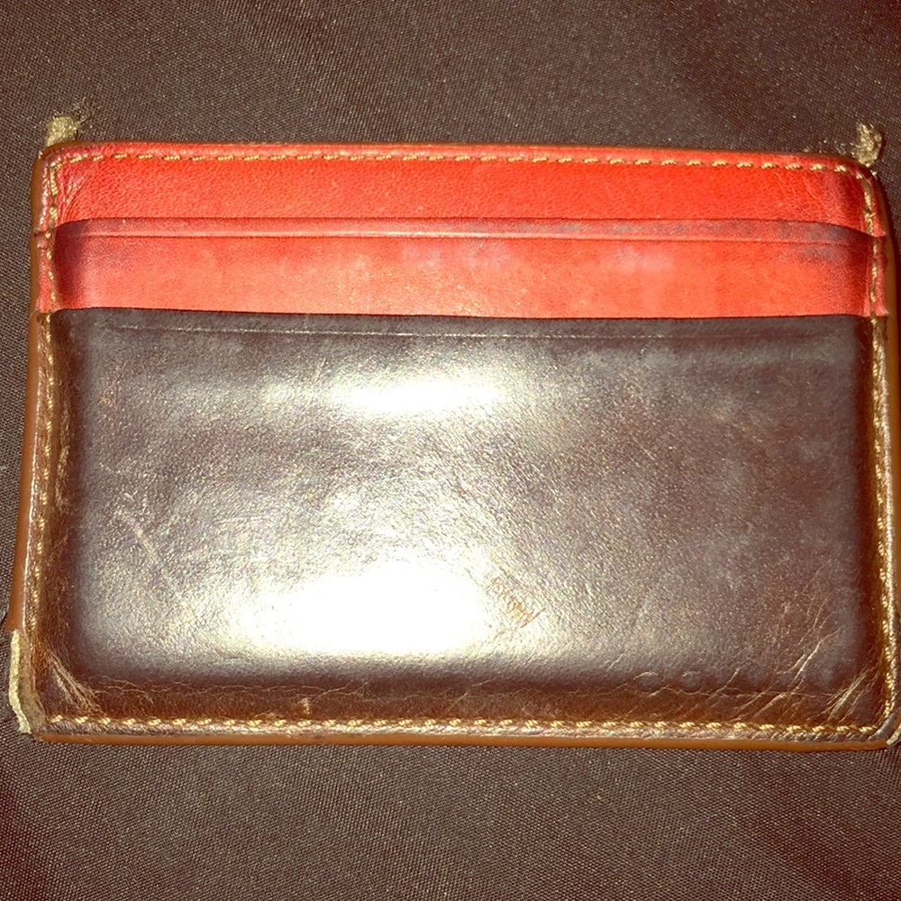 Coach card case